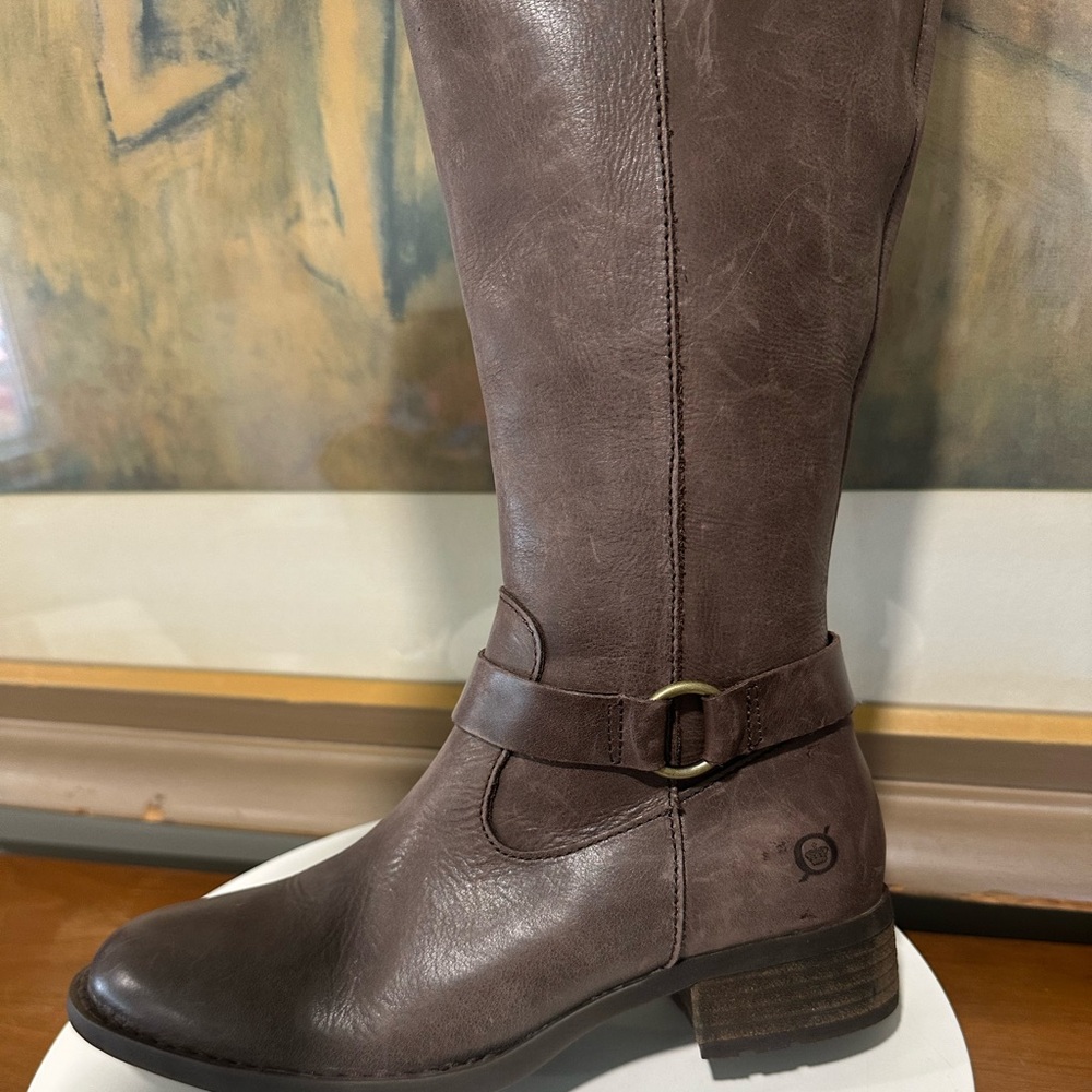 🌸BORN🌸 Saddler Tall Riding Boot Brown Size: 6 - Picture 8 of 15